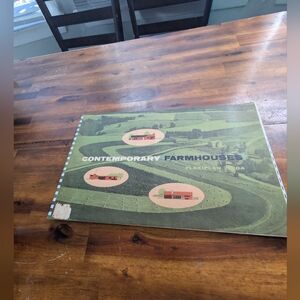 Vintage Book "Contemporary Farmhouses Flexiplan 71204"  Houseplanning Design